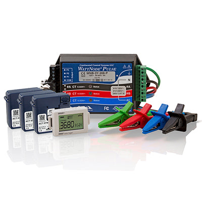 kWh Monitoring Kit – UX90 with WattNode Sensors – KIT-UX90-KWH