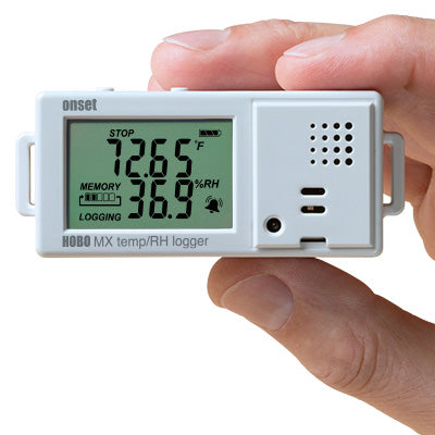 HOBO Bluetooth Low Energy Temperature/Relative Humidity Data Logger – MX1101