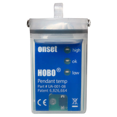 HOBO 64K Pendant®Temperature/Alarm (Waterproof) Data Logger – UA-001-08