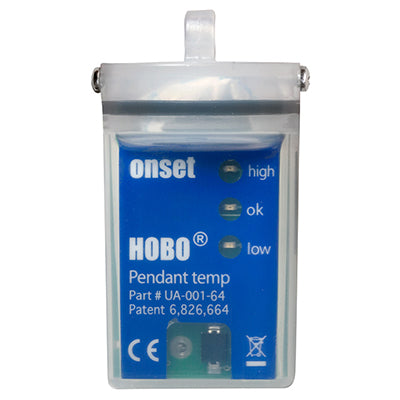 HOBO 64K Pendant®Temperature/Alarm (Waterproof) Data Logger – UA-001-64