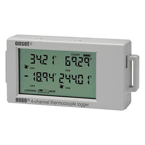HOBO 4-Channel Thermocouple Data Logger – UX120-014M